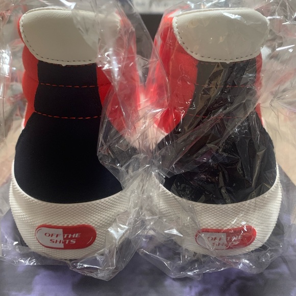 Revenge X Storm High Top Sneakers Red/Dark Navy - Men’s size 10 - NWB - Picture 6 of 8